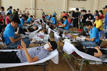 Bù Đăng tổ chức hiến máu nhân đạo đợt 3 năm 2023