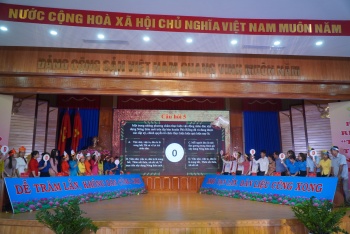 Phú Riềng tổ chức hội thi dân vận khéo