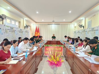 Kiểm tra công tác chuẩn bị diễn tập khu vực phòng thủ huyện Đồng Phú