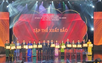 Bình Phước đoạt giải cao cuộc thi chính luận về bảo vệ nền tảng tư tưởng của Đảng