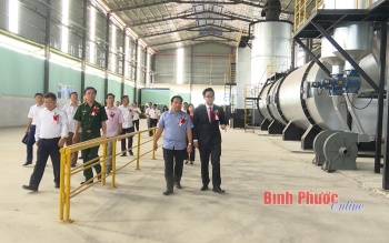 Khánh thành khu liên hợp xử lý và tái chế chất thải tại Lộc Ninh
