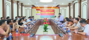 Ban Dân tộc tỉnh Bình Thuận trao đổi kinh nghiệm tại huyện Bù Gia Mập