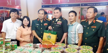 Bình Phước tham gia Hội chợ triển lãm kinh tế - quốc phòng Việt Nam - Campuchia