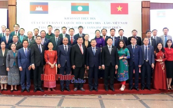 Chương trình khảo sát thực địa của các Ủy ban của Quốc hội Campuchia - Lào - Việt Nam