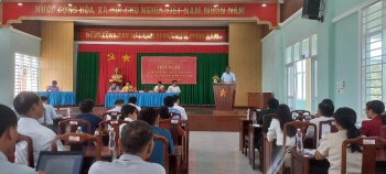 Đại biểu HĐND tỉnh tiếp xúc cử tri xã Long Hà