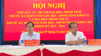 Đại biểu HĐND tỉnh tiếp xúc cử tri phường Thành Tâm