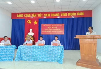 Đại biểu HĐND tỉnh tiếp xúc cử tri xã Tân Tiến