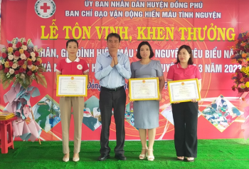 Năm 2023, Đồng Phú tổ chức 04 đợt hiến máu tình nguyện