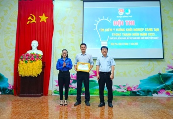 Đồng Phú tổ chức chung khảo hội thi tìm kiếm ý tưởng khởi nghiệp sáng tạo trong thanh niên