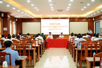 Phú Riềng tổ chức hội nghị Ban Chấp hành Đảng bộ huyện khóa XII
