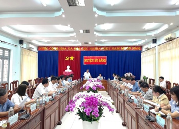 Ban Dân tộc tỉnh làm việc với huyện Bù Đăng về các chính sách dân tộc
