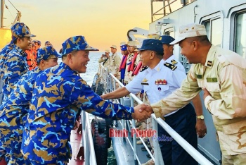 Hải quân Việt Nam - Campuchia tuần tra chung lần thứ 73