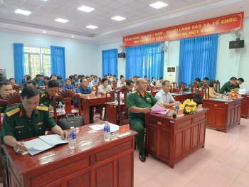 Đồng Phú tổng kết công tác quân sự, quốc phòng năm 2023