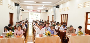 Thị ủy Bình Long tổ chức hội nghị Ban Chấp hành Đảng bộ thị xã mở rộng