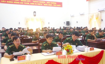 Bộ đội Biên phòng Bình Phước quán triệt nhiệm vụ công tác năm 2024