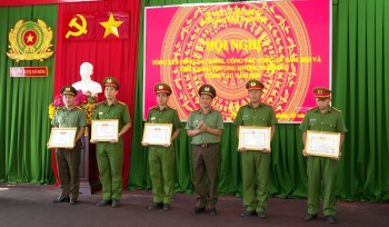 Công an huyện Phú Riềng tổng kết công tác năm 2023