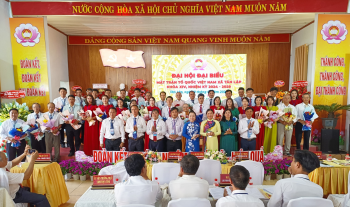Tân Lập tổ chức đại hội điểm MTTQ Việt Nam xã khóa XIV