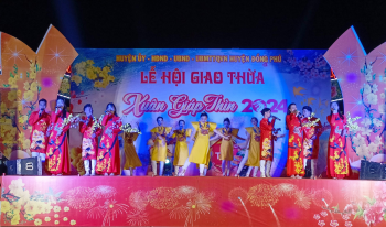 Đồng Phú tổ chức lễ hội giao thừa mừng xuân Giáp Thìn 2024