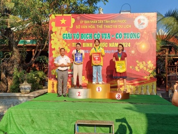 Bế mạc Giải vô địch cờ vua, cờ tướng tỉnh Bình Phước năm 2024