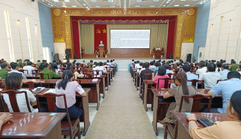 Đồng Phú quán triệt một số văn bản mới của Trung ương, tỉnh