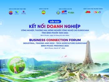 Diễn đàn kết nối doanh nghiệp công nghiệp, thương mại, nông nghiệp công nghệ cao EuroCham - tỉnh Bình Phước năm 2024