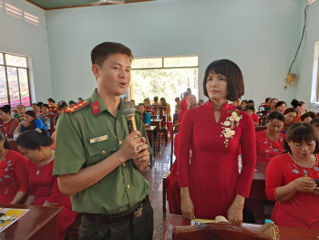 Đồng Phú tổ chức tuyên truyền pháp luật cho cán bộ, hội viên phụ nữ