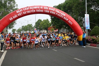 Ngày chạy Olympic vì sức khỏe toàn dân và giải Việt dã truyền thống tỉnh Bình Phước năm 2024