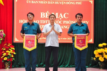 Đồng Phú tổ chức hội thao quốc phòng dân quân tự vệ