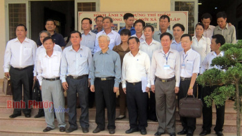 Nhớ lời Tổng bí thư Nguyễn Phú Trọng, Tân Lập đoàn kết một lòng xây dựng quê hương