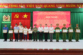 Đồng Xoài sơ kết công tác phòng chống tội phạm, bảo vệ an ninh Tổ quốc