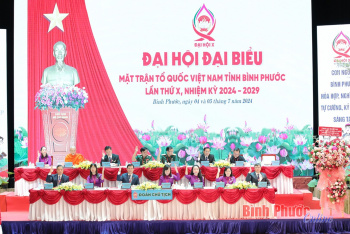 Khai mạc Đại hội đại biểu MTTQVN tỉnh Bình Phước khóa X, nhiệm kỳ 2024-2029