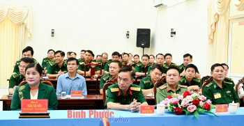 Bộ đội Biên phòng Bình Phước khai mạc diễn tập 1 bên 2 cấp