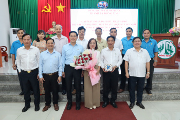 Đồng Xoài gặp mặt đoàn đại biểu dự Đại hội MTTQ Việt Nam tỉnh lần thứ X