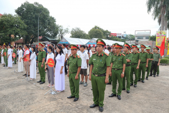 Khai mạc hội thao Cụm thi đua số 5 Công an cấp huyện