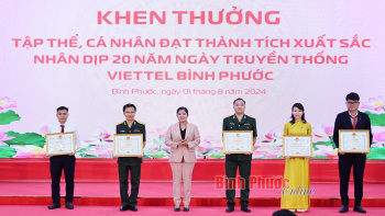 Viettel Bình Phước kỷ niệm 20 năm ngày truyền thống