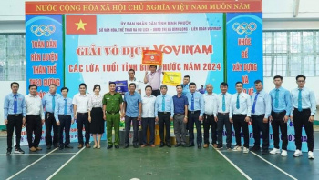 Bế mạc giải vô địch Vovinam các lứa tuổi tỉnh Bình Phước năm 2024