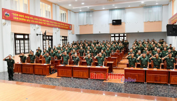 Phát động thi đua đột kích trong diễn tập tác chiến phòng thủ