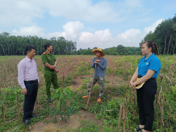 Kiểm tra công tác hỗ trợ tín dụng đối với người chấp hành xong án phạt tù