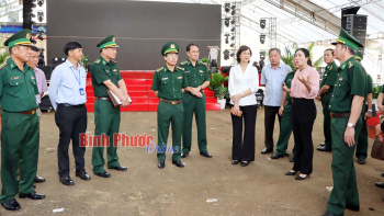 Kiểm tra công tác chuẩn bị chương trình “Biên cương - Đêm hội trăng rằm”