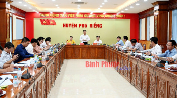 8 tháng, huyện Phú Riềng thu ngân sách đạt 62,57%