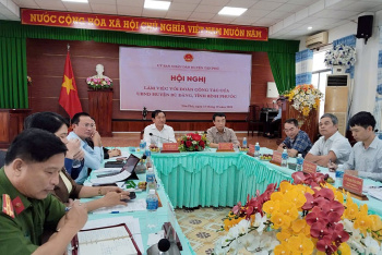 Bù Đăng - Tân Phú: bàn về công tác hỗ trợ quản lý hành chính, giao thương