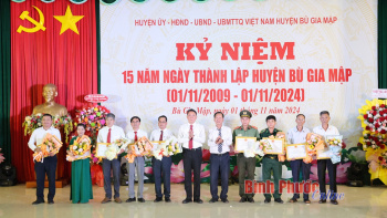 Bù Gia Mập kỷ niệm 15 năm thành lập huyện