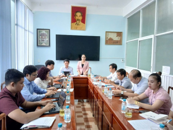 Sở Y tế Bình Phước làm việc với Trường Đại học Y dược Cần Thơ về công tác đào tạo nhân lực y tế