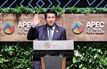 Chủ tịch nước phát biểu tại Hội nghị Thượng đỉnh doanh nghiệp APEC-CEO Summit