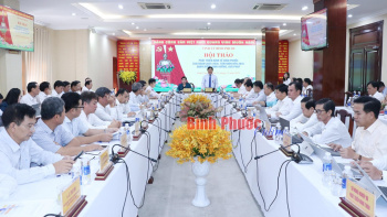 Hội thảo khoa học 'Phát triển kinh tế Bình Phước giai đoạn 2025-2030, tầm nhìn đến năm 2045: Quan điểm, định hướng, giải pháp'