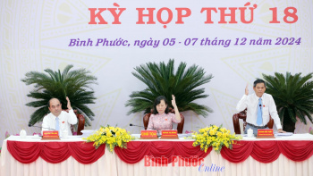 Kỳ họp thứ 18, HĐND tỉnh Bình Phước khóa X thông qua 28 nghị quyết