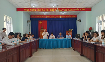 Kiểm tra hoạt động của các Trung tâm Văn hoá - Thể thao và học tập cộng đồng của huyện Đồng Phú