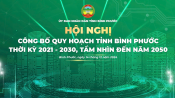 Chuỗi sự kiện hội nghị công bố quy hoạch tỉnh Bình Phước