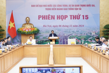 Thủ tướng chủ trì phiên họp 15 Ban Chỉ đạo các dự án GTVT trọng điểm