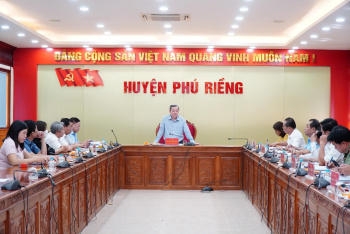 Phú Riềng thực hiện tốt công tác phòng chống tham nhũng, tiêu cực